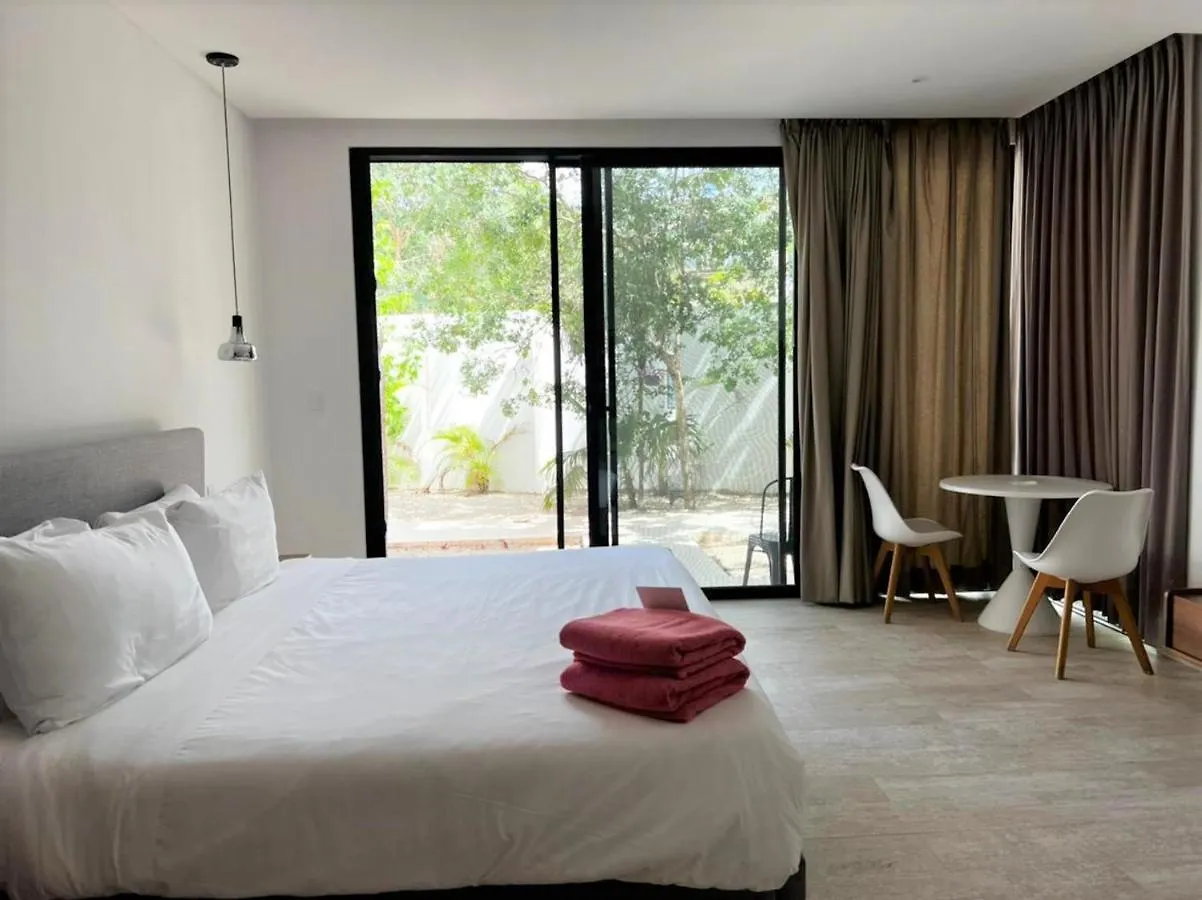Apartment Central Park Modernstudio, Gym, Spa, Wi-Fi, Cowork Tulum