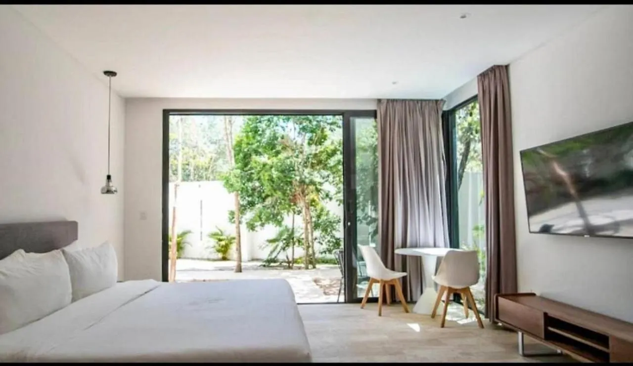 Central Park Modernstudio, Gym, Spa, Wi-Fi, Cowork Tulum Mexico