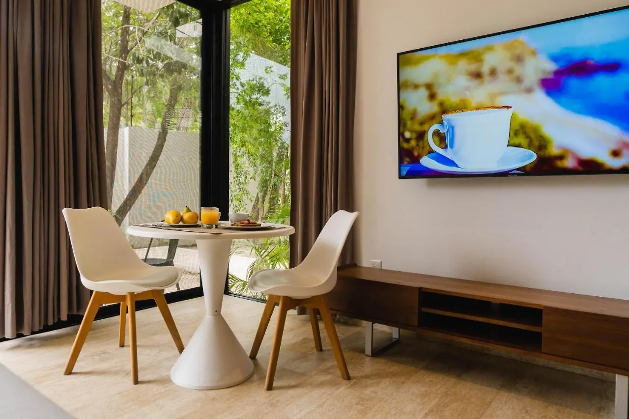 Central Park Modernstudio, Gym, Spa, Wi-Fi, Cowork Tulum Apartment