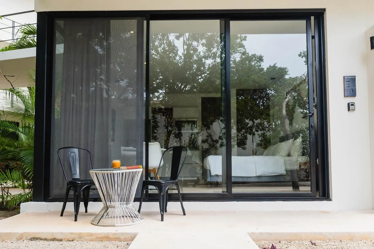 Apartment Central Park Modernstudio, Gym, Spa, Wi-Fi, Cowork Tulum