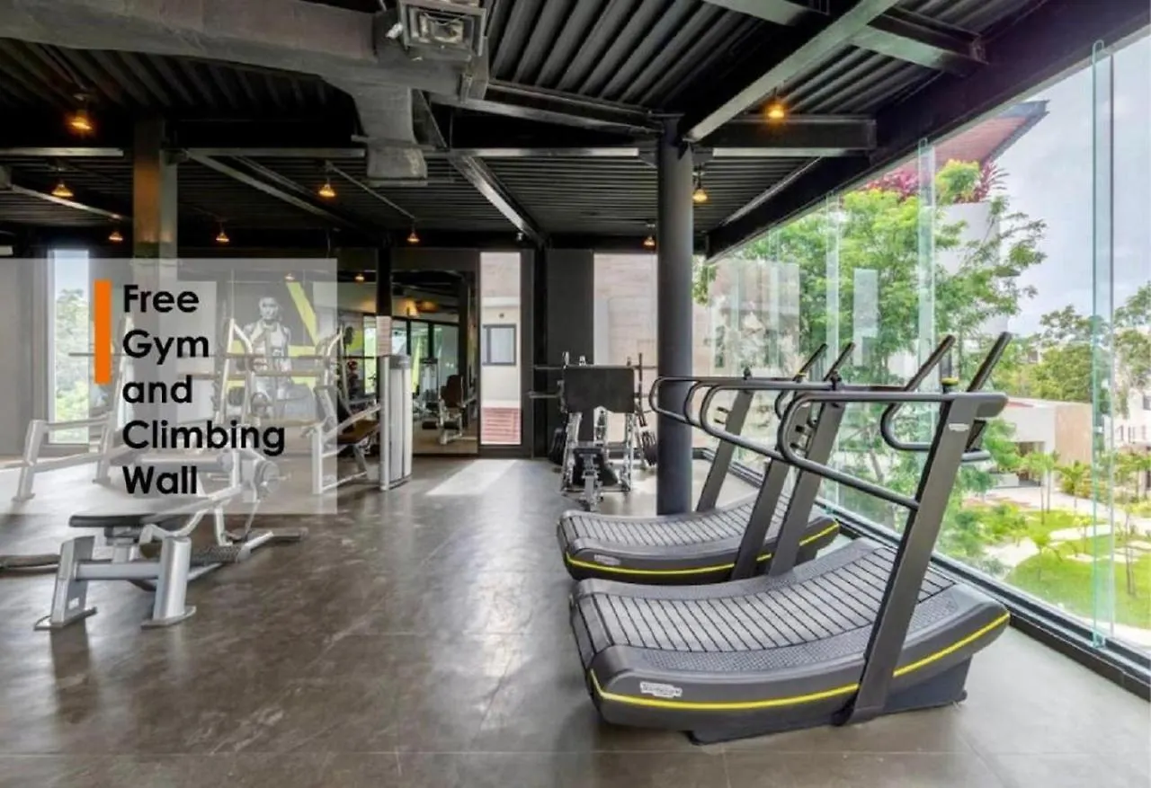 Apartment Central Park Modernstudio, Gym, Spa, Wi-Fi, Cowork Tulum