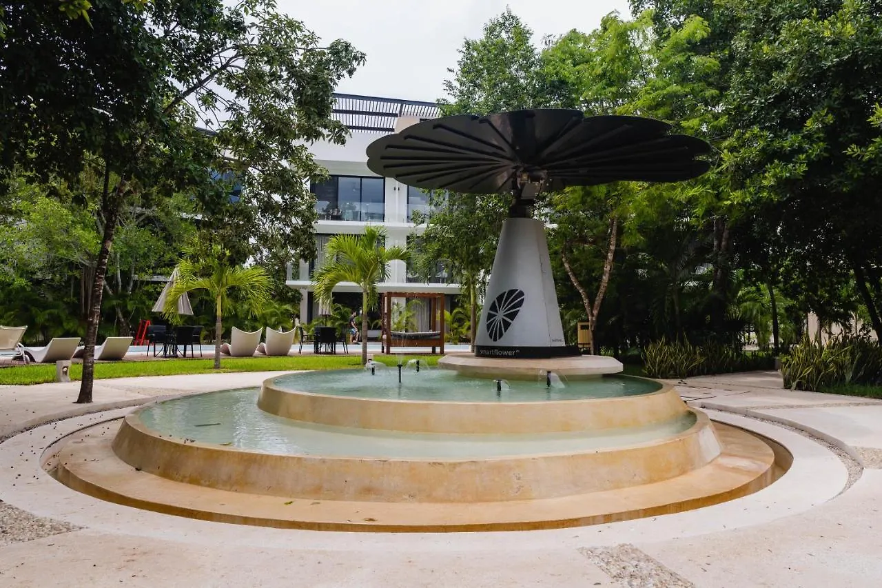 Central Park Modernstudio, Gym, Spa, Wi-Fi, Cowork Tulum Apartment