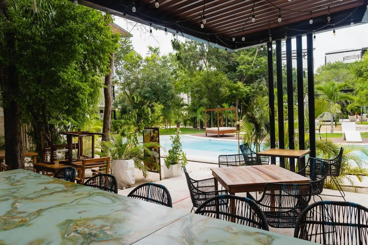 Central Park Modernstudio, Gym, Spa, Wi-Fi, Cowork Tulum Mexico